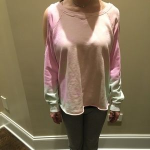 Nasty Gal tie dye sweatshirt